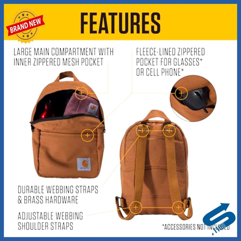 Classic Mini Backpack Durable Water-Resistant Adj… - image 2